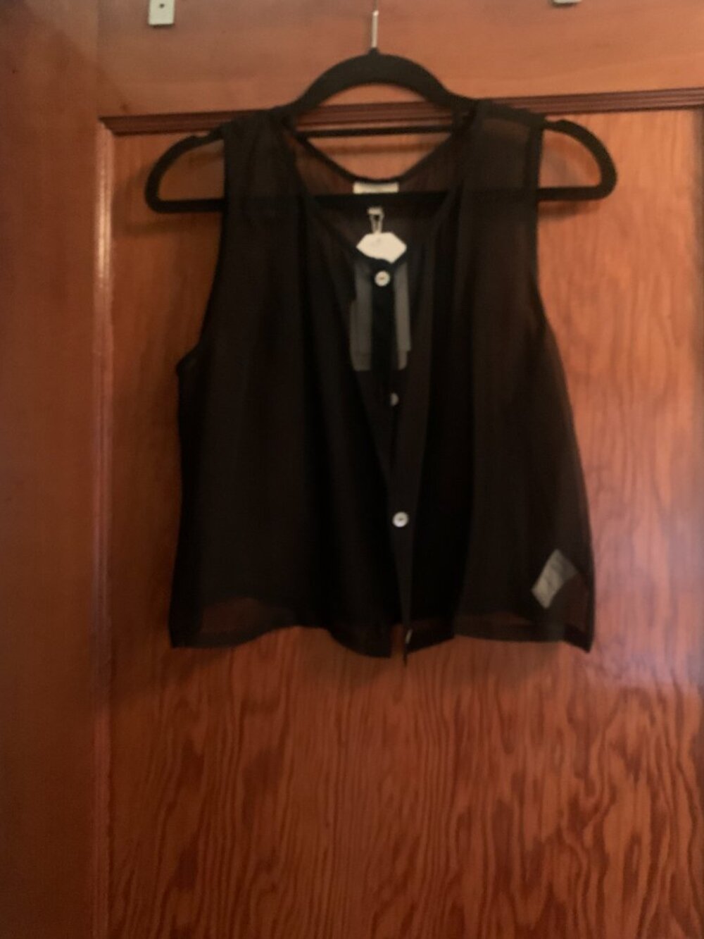 NWT DONNI Silk vest Size:S - Picture 2 of 3